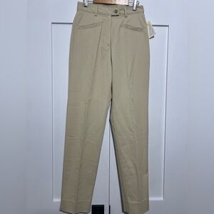 Harold’s NWT Khaki Tailored Trousers Size 6 | Slim Ankle Career Pants